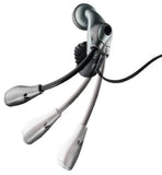 Wired Earphone   with Boom Mic  Ear-hook  3.5mm Adapter   Single Earbud   Headphone   - ZDXC37 2097-2