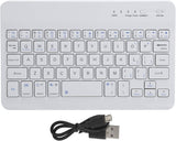 Wireless Keyboard   Ultra Slim   Rechargeable  Portable Compact  - ZDS79 2053-5