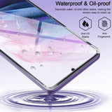 2 Pack Screen Protector Tempered Glass  HD Clear  Full Cover (Fingerprint Unlock) Case Friendly  - ZD2XF97 2044-5