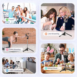 Selfie Stick  Wireless  Built-in Tripod   Remote Shutter  Stand  Self-Portrait   - ZDG32 1989-7