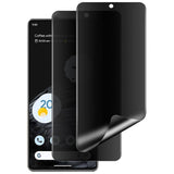 2 Pack Privacy Screen Protector TPU Film Fingerprint Works Anti-Spy Anti-Peep 3D Edge  - ZD2V51 2074-1