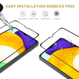 2 Pack Screen Protector Tempered Glass HD Clear Full Cover (Fingerprint Unlock) 9H Hardness  - ZD2XF14 2046-5