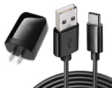 Home Wall Charger   6ft Long USB-C Cable   Power Adapter   USB-C Wire   Charging Cord   AC Plug   - ZDG29 2019-1
