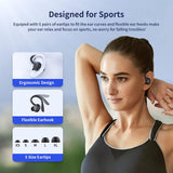 Wireless Ear-hook TWS Earphones   Bluetooth Earbuds   Over the Ear Headphones   True Stereo   Charging Case  Hands-free Mic  - ZDM57 1986-3