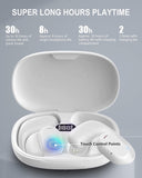 Wireless Ear-hook OWS Earphones Bluetooth Earbuds Over the Ear Headphones True Stereo Charging Case Hands-free Mic - ZDZ96