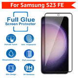 2 Pack Screen Protector Tempered Glass  HD Clear  Full Cover (Fingerprint Unlock) Case Friendly  - ZD2XF97 2044-2