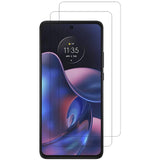 2 Pack Screen Protector Tempered Glass HD Clear Full Cover (Fingerprint Unlock) 9H Hardness  - ZD2SP22 2177-1