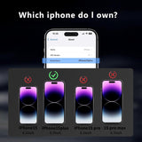 2 Pack Privacy Screen Protector Tempered Glass Curved Anti-Spy Anti-Peep 3D Edge  - ZD2V39 2061-7