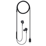 TYPE-C Earphones  USB-C Earbuds  Headphones w Mic Headset Earpieces  - ZDXS91 2084-1