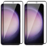 2 Pack Screen Protector Tempered Glass  HD Clear  Full Cover (Fingerprint Unlock) Case Friendly  - ZD2XF97 2044-1