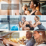 Wireless Ear-hook OWS Earphones Bluetooth Earbuds Over the Ear Headphones True Stereo Charging Case Hands-free Mic - ZDZ96
