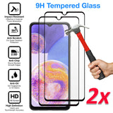2 Pack Screen Protector Tempered Glass HD Clear Full Cover (Fingerprint Unlock) 9H Hardness  - ZD2XF14 2046-2