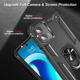 Case Belt Clip Holster Swivel Metal Ring Cover Kickstand Armor  - ZDE97 2091-5