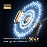 Bone Conduction Wireless Headphones Sports Earphones Neckband Open-Ear Earbuds Headset Hi-Fi Sound Hands-free Mic  - ZDF21 2251-6