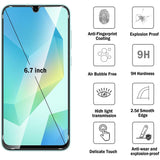 2 Pack Screen Protector Tempered Glass HD Clear Full Cover (Fingerprint Unlock) 9H Hardness  - ZD2SP18 2167-2