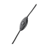 Wired Earphone   with Boom Mic  Ear-hook  3.5mm Adapter   Single Earbud   Headphone   - ZDXC37 2097-5