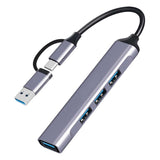 USB-C Adapter 4-in-1 Hub USB-A USB-C to USB-A Converter USB Splitter  - ZDZ93 2199-1