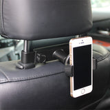 Car Mount Phone Holder for Back seat Headrest - Fonus C78