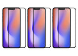 Belt Clip Case and 3 Pack Screen Protector Swivel Holster Tempered Glass Kickstand Cover 9H Hardness Anti-Glare - ZDA54+3Z31