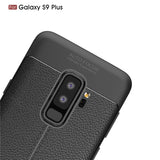Ultra Slim TPU Leather Case Cover - Shock Absorbent - Black - Fonus V02