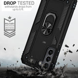 Hybrid Case Cover Metal Ring Kickstand Shockproof Armor - ZDZ03