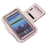 Sports Armband Gym Running Band Neoprene - White - Fonus D96