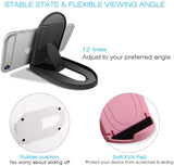 Fold-up Stand Blue Holder Travel Desktop Cradle - ZDZ17