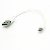 Short Micro USB Cable Charger Cord - TPE - White - Fonus C25