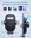 Car Mount Air Vent Phone Holder Rotating Cradle Strong Grip - ZDY98