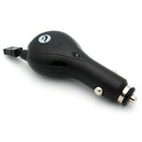 Retractable Car Charger Extra USB Port - MicroUSB - Fonus C01