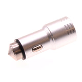 Stainless Steel 3.1A Car Charger 2-Port USB - Fonus F76