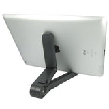 Fold-up Tablet Stand Travel Portable Tablet Phone Holder - Black - Xenda D72