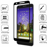 Google Pixel 3a XL - Tempered Glass Screen Protector - Full Cover