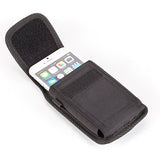 Case Belt Clip Canvas Rugged Holster - LCASE66 - Black - Fonus A66