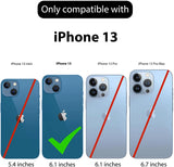 Belt Clip Case and 3 Pack Screen Protector Swivel Holster Tempered Glass Kickstand Cover 9H Hardness Anti-Glare - ZDA49+3Z31