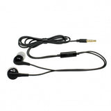 Earphones 3.5mm Headphones Wired Earbuds - Black - T35