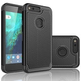 Hybrid Case Dual Layer Armor Defender Cover - Dropproof - Black - Selna B27