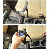 Car Mount for Lighter DC Charger - Dual USB Port and Extra Socket - Fonus J15