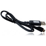 Samsung Micro USB Charger Cable Power Cord - OEM - Black