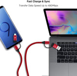 4-in-1 USB-C Cable Fast Charger Power Cord Wire USB - ZDZ47