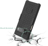 Case Belt Clip Holster Swivel Cover Kickstand Armor - ZDZ10