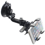Car Mount Holder for Dash Windshield - Clipper - Multiangle Swivel - Fonus J05