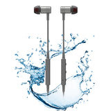 Neckband Sports Wireless Earphones Waterproof - Black - J85
