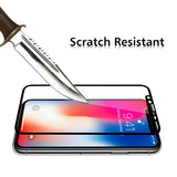 iPhone X/XS/11 Pro - Tempered Glass Screen Protector - HD Clear - 5D Curved - Full Cover