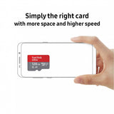 Sandisk 128GB High Speed MicroSDHC Memory Card - Class 10