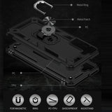 Hybrid Case Cover Metal Ring Kickstand Shockproof Armor - ZDZ03