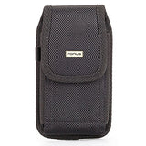 Case Rugged Holster Swivel Belt Clip - Vertical Cover - LCASE54 - Black - Fonus M24