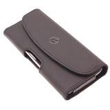 Leather Case Belt Clip Holster Cover - LCASE58 - Black - Fonus A64 1045-1
