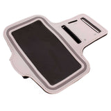 Sports Armband Gym Running Band Neoprene - White - Fonus J97