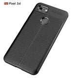 Ultra Slim TPU Leather Case Cover - Shock Absorbent - Black - Fonus V04